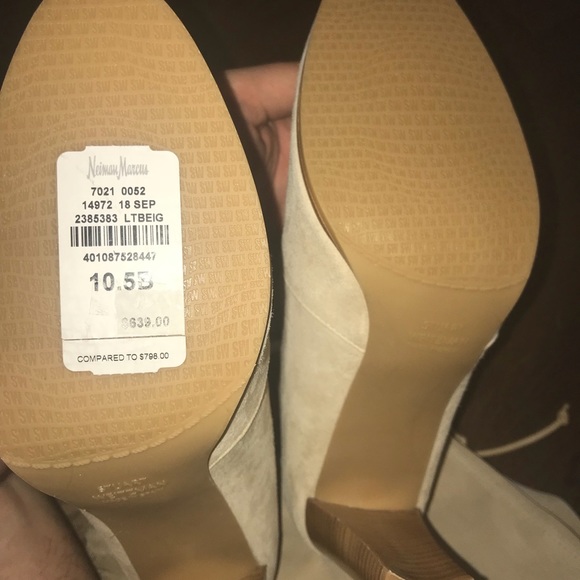 Stuart Weitzman Highland suede otk boots 10.5 - Picture 5 of 6